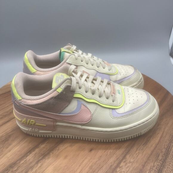 Nike Air Force 1 Shadow Cashmere Shoes Womens 8.5 Casual Comfort Walking Sneaker - Picture 1 of 8